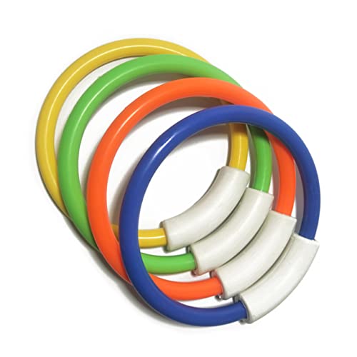 UKCOCO 4Stücke Orange Grün Gelb Blau Fördert Tauchen und Macht Spaß UKCOCO 4Stücke Orange Grün Gelb Blau Fördert Tauchen und Macht Spaß von UKCOCO