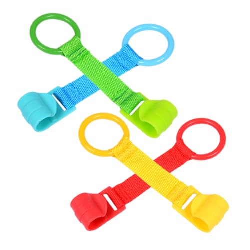 UKCOCO 4Stücke Pull Up Ringe Hängende Unterstützung für Kleinkinder Sichere Aufstehhilfe für Babybett Robuste und Stoffmaterialien UKCOCO 4Stücke Pull Up Ringe Hängende Unterstützung für Kleinkinder Sichere Aufstehhilfe für Babybett Robuste und Stoffmaterialien von UKCOCO