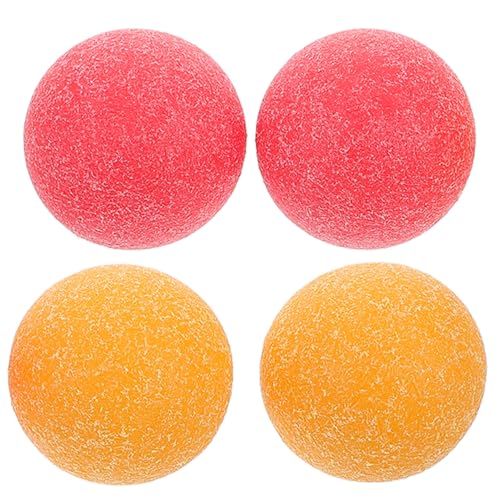 UKCOCO 4pcs Tabletop Foosball -Spiel Bälle Kleine Plastik -Foosball -ersatzkugeln Mini Tischfußballkugeln Für Foosball -spielzimmerdekorationen von UKCOCO
