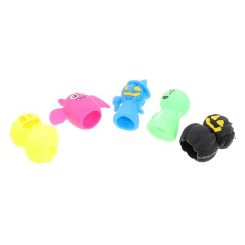 UKCOCO 5 Stück Teiliges Halloween Fingerpuppen Set Kürbis Hexe und Fledermaus Fingerpuppen für Erwachsene für Halloween Partys Mitgebsel UKCOCO 5 Stück Teiliges Halloween Fingerpuppen Set Kürbis Hexe und Fledermaus Fingerpuppen für Erwachsene für Halloween Partys Mitgebsel von UKCOCO