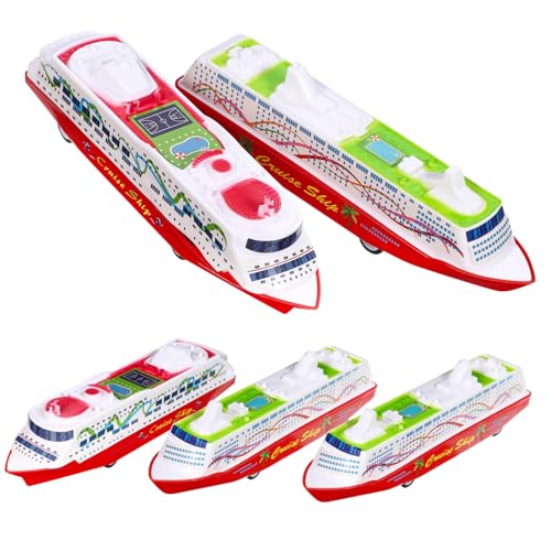 UKCOCO 5 Stück Teiliges Schiffsmodell aus Robustem Abs Realistische Pull Back Funktion Pädagogisches Desktop Ornament Feinmotorik Kompakt und Langlebig Zufälliger Stil UKCOCO 5 Stück Teiliges Schiffsmodell aus Robustem Abs Realistische Pull Back Funktion Pädagogisches Desktop Ornament Feinmotorik Kompakt und Langlebig Zufälliger Stil von UKCOCO