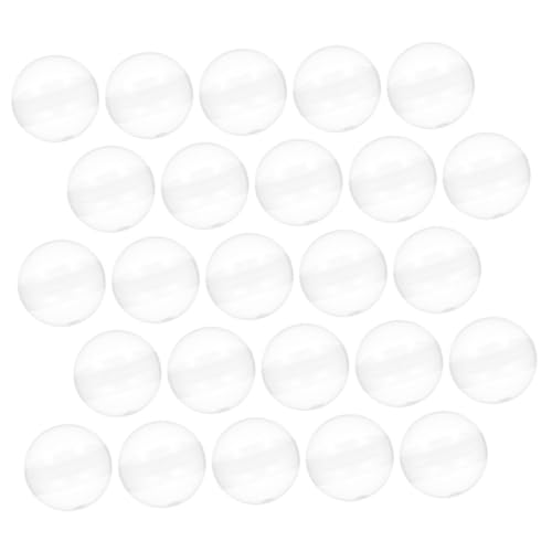 UKCOCO 50 Stück Muschelkapseln Automatenbälle Greifautomatenkapseln Leere Automatenkapseln Schalen Zum Basteln Kapseln Spielzeugkapseln Kunststoff Transparent von UKCOCO