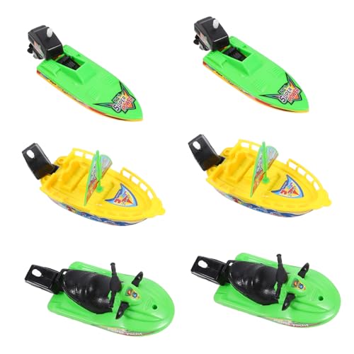 UKCOCO 6 Stück Badespielzeug Boote Plastische Segelboote für Kleinkinder Wasserspielzeug Robust und Sicher für Badewanne und Pool UKCOCO 6 Stück Badespielzeug Boote Plastische Segelboote für Kleinkinder Wasserspielzeug Robust und Sicher für Badewanne und Pool von UKCOCO