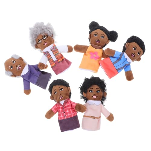 UKCOCO 6 Stück Familie Fingerpuppen Kind Marionette Karikatur Elternteil Finger Familie Familienhandpuppe Puppenfamilie Puppenhausfamilie PP Baumwolle UKCOCO 6 Stück Familie Fingerpuppen Kind Marionette Karikatur Elternteil Finger Familie Familienhandpuppe Puppenfamilie Puppenhausfamilie PP Baumwolle von UKCOCO
