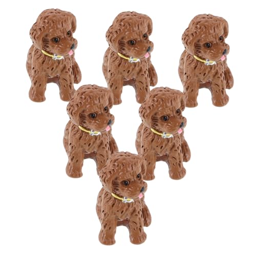 UKCOCO 6 Stück Harz-Hunde-tierminiaturen, DIY-schlüsselanhänger, Kreative Mikro-landschaftsdekorationen, Miniatur-gartenfiguren, Süßes Puppenhaus-zubehör Für Zuhause, Büro, Auto- UKCOCO 6 Stück Harz-Hunde-tierminiaturen, DIY-schlüsselanhänger, Kreative Mikro-landschaftsdekorationen, Miniatur-gartenfiguren, Süßes Puppenhaus-zubehör Für Zuhause, Büro, Auto- von UKCOCO