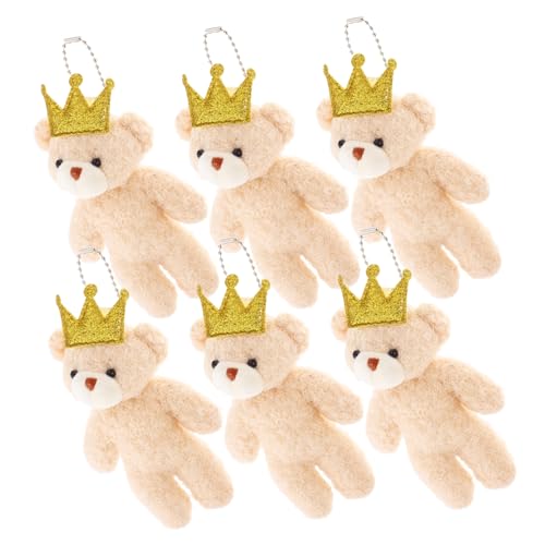 UKCOCO 6 Stück Plüsch Schlüsselanhänger DIY Kleine Kuscheltiere für Taschen Rucksäcke Luggage Pendants Hochwertige Weiche Materialien für Kreative und Mitbringsel UKCOCO 6 Stück Plüsch Schlüsselanhänger DIY Kleine Kuscheltiere für Taschen Rucksäcke Luggage Pendants Hochwertige Weiche Materialien für Kreative und Mitbringsel von UKCOCO