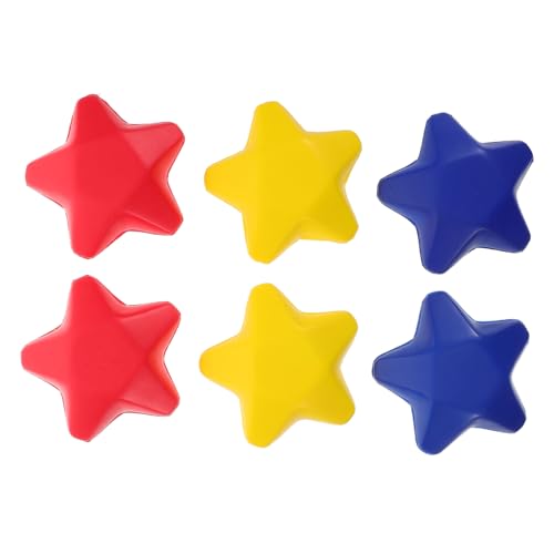 UKCOCO 6 Stück Spielzeugball zum Stressabbau Stressball matschige Sinnesspielzeuge für Party Gefälligkeiten matschig zappeln -Sommerschule Polyurethan UKCOCO 6 Stück Spielzeugball zum Stressabbau Stressball matschige Sinnesspielzeuge für Party Gefälligkeiten matschig zappeln -Sommerschule Polyurethan von UKCOCO