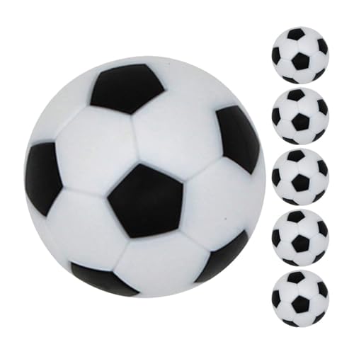 UKCOCO 6 Stück Tischfußball Bälle Mini Kickerbälle für Tischfußballspiele Langlebige und Praktische Tischspiel Zubehörteile für Spaß und Unterhaltung von UKCOCO