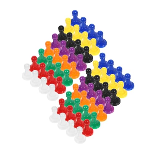 UKCOCO 64 Stück Brettspielstücke Spielkartenhalterständer Spielmarken Komponenten Für Tischspiele Bingo-Marker-Chips Token -Boards Dame Brettspiel Bauern Im Spiel Plastik UKCOCO 64 Stück Brettspielstücke Spielkartenhalterständer Spielmarken Komponenten Für Tischspiele Bingo-Marker-Chips Token -Boards Dame Brettspiel Bauern Im Spiel Plastik von UKCOCO