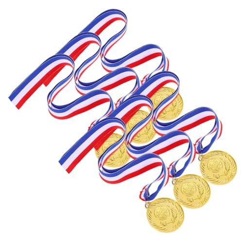 UKCOCO 6Stücke Teiliges Sportmedaille für Auszeichnung für Schulsporttage Kleine Medaillen Ehrung von Leistungen und Erfolgen UKCOCO 6Stücke Teiliges Sportmedaille für Auszeichnung für Schulsporttage Kleine Medaillen Ehrung von Leistungen und Erfolgen von UKCOCO