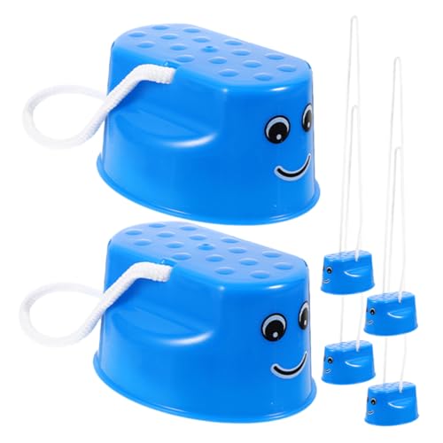UKCOCO 6Stücke Teiliges Stelzen Für Balance Training Outdoor Bewegungsspielzeug Für Kleinkinder Und Tragbar Für Spielplatz Und Kindergarten von UKCOCO