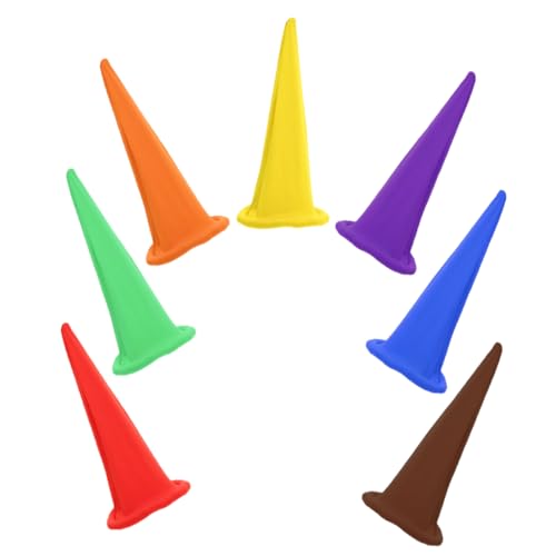 UKCOCO 7 Stück Teiliges Weihnachtszwergenmützen Halloween Kostümhüte Lustige Kopfbedeckungen für Karneval Cosplay Partys Festlichkeiten Wiederverwendbar Bequem UKCOCO 7 Stück Teiliges Weihnachtszwergenmützen Halloween Kostümhüte Lustige Kopfbedeckungen für Karneval Cosplay Partys Festlichkeiten Wiederverwendbar Bequem von UKCOCO