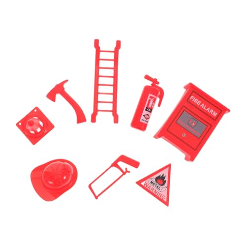 UKCOCO 8 Stück Brandschutzzubehör Modell Puppenhausdekor Feuerwehrauto-Pinata Mini-Hausbedarf Feuerlöscher Mini-Wasserspielzeug Feuerlöscher Plastik rot UKCOCO 8 Stück Brandschutzzubehör Modell Puppenhausdekor Feuerwehrauto-Pinata Mini-Hausbedarf Feuerlöscher Mini-Wasserspielzeug Feuerlöscher Plastik rot von UKCOCO