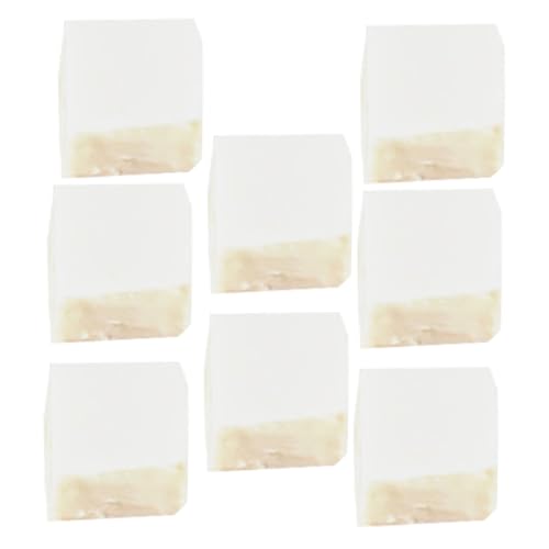 UKCOCO 8 Stück Teiliges Simulierte Tofu Modelle Realistische Dekoration für Küche und Veranstaltungen Hochwertige Nachbildung von Tofu mit Lebensechter Textur und Langer Haltbarkeit UKCOCO 8 Stück Teiliges Simulierte Tofu Modelle Realistische Dekoration für Küche und Veranstaltungen Hochwertige Nachbildung von Tofu mit Lebensechter Textur und Langer Haltbarkeit von UKCOCO