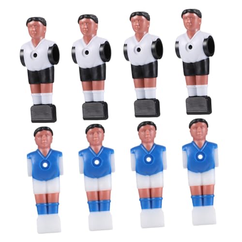 UKCOCO 8stücke Tischfußball Spielerfiguren Ersatzspieler Für Tischfußballspiele Realistische -Figuren Für Zuhause Und Büro Fördert Geselligkeit Und Spaß von UKCOCO
