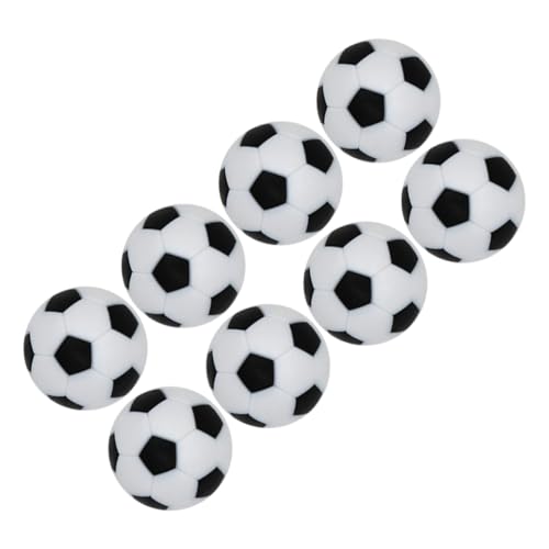 UKCOCO 8 Stücke Die Hüften Tisch Fußball Ersatz Bälle Mini Fußball Ball Tisch Fußball Ersatz Foosball Ersatz von UKCOCO