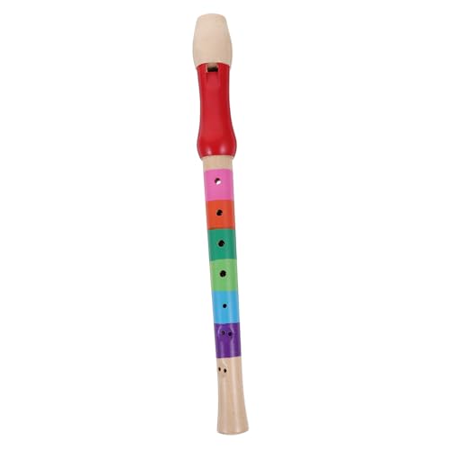 UKCOCO 8Loch Sopranblockflöte aus Holz mit Löchern für Anfänger Perfektes Musikinstrument der Handkoordination und Flexibilität Farbenfroh Farbe Zufällig UKCOCO 8Loch Sopranblockflöte aus Holz mit Löchern für Anfänger Perfektes Musikinstrument der Handkoordination und Flexibilität Farbenfroh Farbe Zufällig von UKCOCO