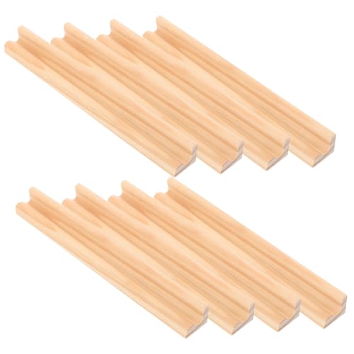 UKCOCO 8Stücke Teiliges Holz Domino Halter Domino Rack Organizer für Brettspiele Domino Zubehör und Bastelarbeiten Stabil und Einfach zu Bedienen Hält Karten UKCOCO 8Stücke Teiliges Holz Domino Halter Domino Rack Organizer für Brettspiele Domino Zubehör und Bastelarbeiten Stabil und Einfach zu Bedienen Hält Karten von UKCOCO
