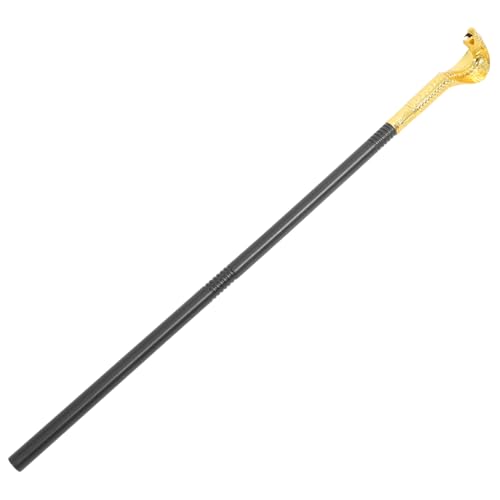 UKCOCO Ägyptischer Schlangenkopf Gehstock Halloween Cosplay Requisite Kostümzubehör für Bühnenauftritte Hochwertiges Design mit Robustem Material UKCOCO Ägyptischer Schlangenkopf Gehstock Halloween Cosplay Requisite Kostümzubehör für Bühnenauftritte Hochwertiges Design mit Robustem Material von UKCOCO