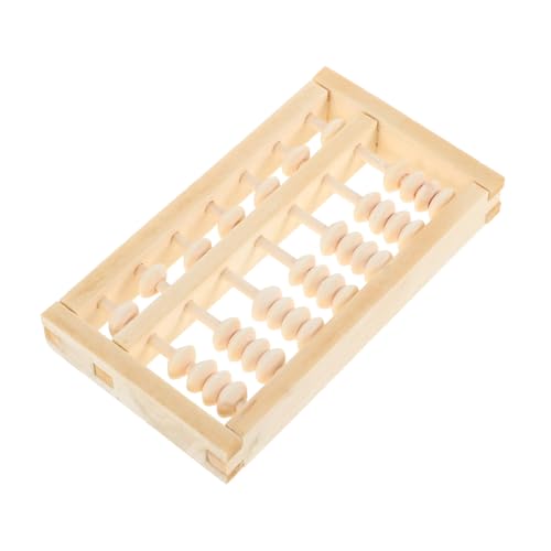 UKCOCO Abakus aus Holz Abakus mit Holzrahmen Holzeisenbahn-Abakus Abakus Chinesischer Taschenrechner Abakus Kleiner Abakus für Mini-chinesischer Abakus Retro-Abakus Khaki UKCOCO Abakus aus Holz Abakus mit Holzrahmen Holzeisenbahn-Abakus Abakus Chinesischer Taschenrechner Abakus Kleiner Abakus für Mini-chinesischer Abakus Retro-Abakus Khaki von UKCOCO