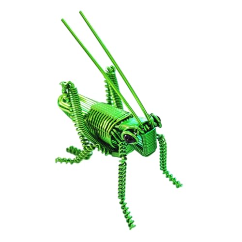UKCOCO Aluminiumdraht -Insekten -Ornamente Schreibtisch Dekoration Animal Figures raumdeko gartendekoration Dekoration Garten realistisch Simulation gefälschtes Tiermodell Skulptur Green UKCOCO Aluminiumdraht -Insekten -Ornamente Schreibtisch Dekoration Animal Figures raumdeko gartendekoration Dekoration Garten realistisch Simulation gefälschtes Tiermodell Skulptur Green von UKCOCO
