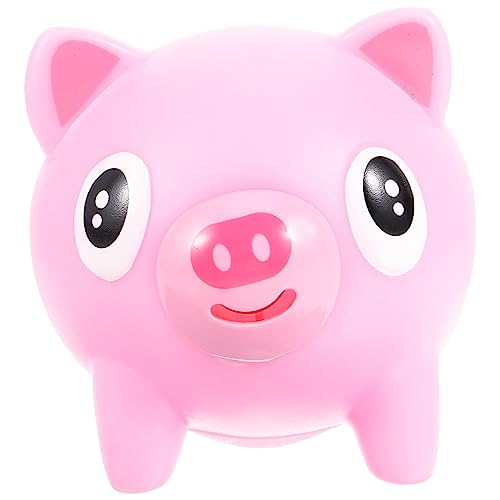 UKCOCO Spielzeug Animal Squeeze Tongue Toy, Relief Decompression Toy, Sound Funny Relievers Ball, Tongue Out Doll (Pink Pig) Stress Stress Spielzeug von UKCOCO