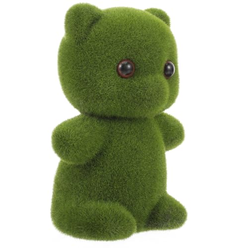 UKCOCO Bärchen Deko Figur Niedlicher Moosbär Für Hochzeiten Partys Und Wohnräume Tischdekoration Für Babypartys Und Geburtstagsfeiern Langlebiges Material Lebensechte Gestaltung UKCOCO Bärchen Deko Figur Niedlicher Moosbär Für Hochzeiten Partys Und Wohnräume Tischdekoration Für Babypartys Und Geburtstagsfeiern Langlebiges Material Lebensechte Gestaltung von UKCOCO
