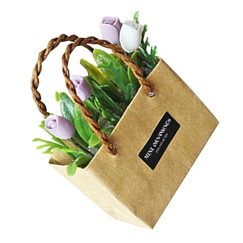 UKCOCO Blumen Realistische Blumenvase Bastelbedarf für Puppenhaus Exquisites Zubehör für Szenen für Kleine und Lernbelohnungen UKCOCO Blumen Realistische Blumenvase Bastelbedarf für Puppenhaus Exquisites Zubehör für Szenen für Kleine und Lernbelohnungen von UKCOCO