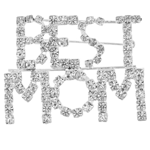 UKCOCO Brosche Zum Muttertag Kleidungsbrosche Pin-ästhetik Mama Stift Brosche Als Zum Muttertag Brosche Muttertagsgeschenk Kleid Schmuck Mama Silver Legierung UKCOCO Brosche Zum Muttertag Kleidungsbrosche Pin-ästhetik Mama Stift Brosche Als Zum Muttertag Brosche Muttertagsgeschenk Kleid Schmuck Mama Silver Legierung von UKCOCO