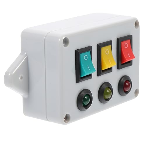 UKCOCO Busy Board für Interaktives Lernspielzeug mit Licht Fördert Kognitive Fähigkeiten und Motorik DIY Zubehör für Kreatives für Jungen und Mädchen von UKCOCO