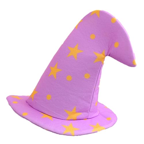 UKCOCO Damen Hexenhut aus Filz mit Breiter Krempe Eleganter Halloween Cosplay Hut für Partys und Karneval Vielseitiges Accessoire für Kostümpartys und Bühnenaufführungen UKCOCO Damen Hexenhut aus Filz mit Breiter Krempe Eleganter Halloween Cosplay Hut für Partys und Karneval Vielseitiges Accessoire für Kostümpartys und Bühnenaufführungen von UKCOCO