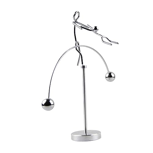 UKCOCO Desktop Balance Ball Ornament Tumbler Design für Schreibtischdekoration Wissenschafts Kunsthandwerk und Geschenkidee für Büro und Zuhause von UKCOCO