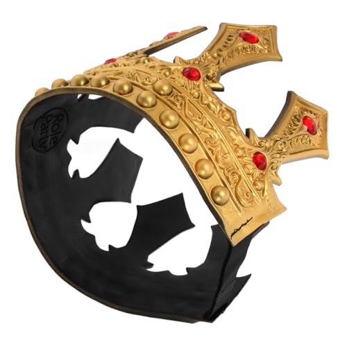 UKCOCO Diamant-Königskrone Königskrone für Jungen Königskrone für Männer Erwachsene Prinz Kronen Requisiten Kopfschmuck Kostüme Kronmänner Prinzessin Krone Prinzkrone Tiara RP Golden UKCOCO Diamant-Königskrone Königskrone für Jungen Königskrone für Männer Erwachsene Prinz Kronen Requisiten Kopfschmuck Kostüme Kronmänner Prinzessin Krone Prinzkrone Tiara RP Golden von UKCOCO