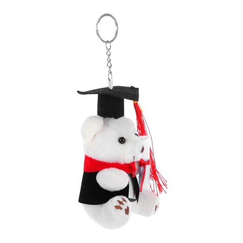 UKCOCO Dr. Bear Keychain Abschluss Stofftiere Abschlusstiere Abschlusssaison Schlüsselbund Schlüsselanhänger Mit Bärenanhänger Hängender Bär Zum Abschluss Schöner Bären-schlüsselanhänger UKCOCO Dr. Bear Keychain Abschluss Stofftiere Abschlusstiere Abschlusssaison Schlüsselbund Schlüsselanhänger Mit Bärenanhänger Hängender Bär Zum Abschluss Schöner Bären-schlüsselanhänger von UKCOCO