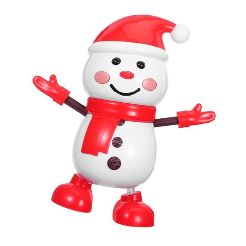 UKCOCO Elektronische Weihnachts-schneemann-Puppe, Interaktives Tanzspielzeug, Winterferien-tanzfigur Für Kinder, Jungen Und Mädchen, Weihnachtsstrumpffüller, Partygeschenke von UKCOCO