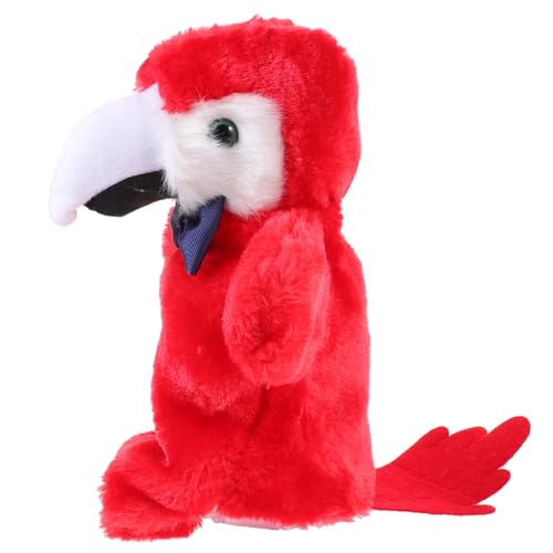 UKCOCO Entzückende Papagei Handpuppe aus Interaktives Lernspielzeug für Rollenspiele und Geschichtenerzählen Perfektes für Geburtstage und Partys von UKCOCO