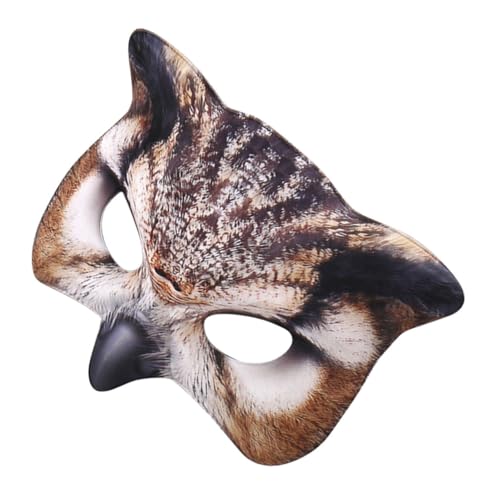 UKCOCO Eulenmaske für Erwachsene Realistische Cosplay Maske aus Leichtem Halloween Partys und Kindergeburtstage Tierkostüme für Kreative Kostümpartys UKCOCO Eulenmaske für Erwachsene Realistische Cosplay Maske aus Leichtem Halloween Partys und Kindergeburtstage Tierkostüme für Kreative Kostümpartys von UKCOCO