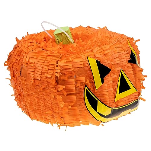 UKCOCO Faltbare Halloween Pinata aus Kürbisform Partydeko für Süßigkeitenfüllung Lustiges Partyspiel Spaßaktivität Festtagsdekoration von UKCOCO