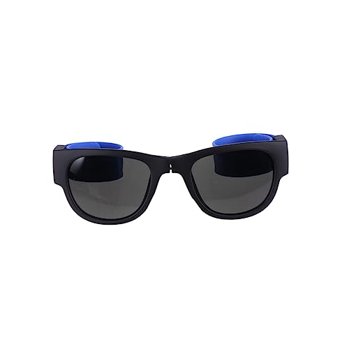 UKCOCO Faltbare Sonnenbrille Blau Partybrille Novelty Dress Up Brille mit Etui und Reinigungstuch für Geburtstag Halloween Neon Veranstaltungen UKCOCO Faltbare Sonnenbrille Blau Partybrille Novelty Dress Up Brille mit Etui und Reinigungstuch für Geburtstag Halloween Neon Veranstaltungen von UKCOCO