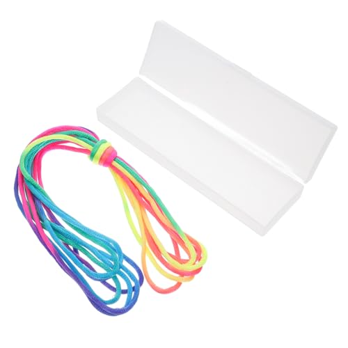 UKCOCO Farbige Fingerstrings Teiliges Cats Cradle mit Plastikbox Interaktives für Jungen und Mädchen Feinmotorik Koordination und Kreativem UKCOCO Farbige Fingerstrings Teiliges Cats Cradle mit Plastikbox Interaktives für Jungen und Mädchen Feinmotorik Koordination und Kreativem von UKCOCO
