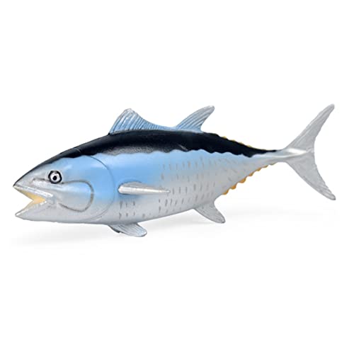 UKCOCO Figurine Fisch Skulptur Modell Für Dekorative Meeres Tierfigur Realistische Thunfisch Statue Spielzeug Für Aquarium Und Lernspielzeug Für Kreative Spielideen UKCOCO Figurine Fisch Skulptur Modell Für Dekorative Meeres Tierfigur Realistische Thunfisch Statue Spielzeug Für Aquarium Und Lernspielzeug Für Kreative Spielideen von UKCOCO