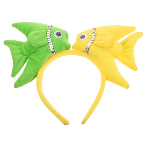 UKCOCO Fischförmiges Stirnband Für Kinder, Entzückender -haarreif Für Partys, Lustiges Fisch-kopfstück, Haar-Accessoire Zum Thema UKCOCO Fischförmiges Stirnband Für Kinder, Entzückender -haarreif Für Partys, Lustiges Fisch-kopfstück, Haar-Accessoire Zum Thema von UKCOCO