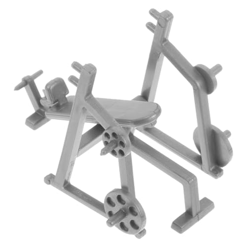 UKCOCO Fitnessgeräte für Puppenhaus Realistische Sandtisch Dekoration DIY Mikrolandschaft Zubehör Langlebig und Verschleißfest Fördert Gesundes von UKCOCO