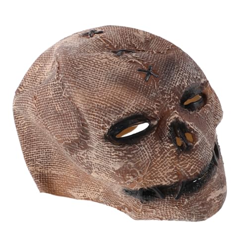 UKCOCO Gruselige Totenkopfmaske für Erwachsene Realistische Skelettmaske Vollständige Gesichtsabdeckung für Halloween Maskenbälle Kostümpartys Atmungsaktiv Elastisch UKCOCO Gruselige Totenkopfmaske für Erwachsene Realistische Skelettmaske Vollständige Gesichtsabdeckung für Halloween Maskenbälle Kostümpartys Atmungsaktiv Elastisch von UKCOCO