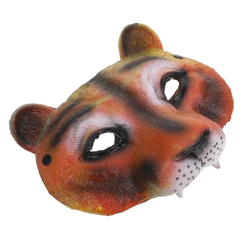UKCOCO Halbmaske Eines für Halloween Bequeme PU Tiermaske mit Elastischem Stirnband für Kostümpartys Cosplay Events Strapazierfähig Leicht von UKCOCO