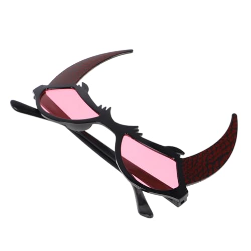 UKCOCO Halloween Brillen für Erwachsene Gruselige Cosplay Requisiten Dekorative Brille für Halloween Feiern Foto Props Unisex Horn Brille UKCOCO Halloween Brillen für Erwachsene Gruselige Cosplay Requisiten Dekorative Brille für Halloween Feiern Foto Props Unisex Horn Brille von UKCOCO