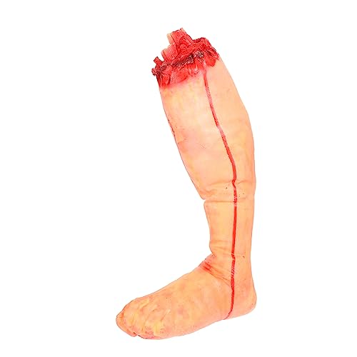 UKCOCO Halloween Deko Gruselige Realistische Abgetrennte Beinattrappe Langlebige Horror Requisite für Geisterhaus Spukhaus und Halloween Party Blutiges Fake Body Prop Zufällige oder von UKCOCO