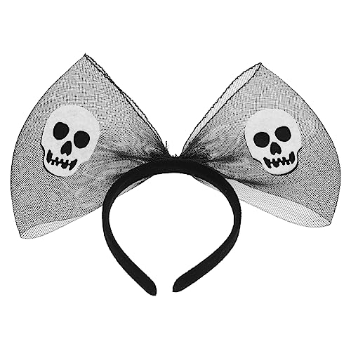 UKCOCO Halloween Haarband mit Schleife und Gruselige Kopfbedeckung für Erwachsene zur Halloween Party Cosplay und Bühnenperformance UKCOCO Halloween Haarband mit Schleife und Gruselige Kopfbedeckung für Erwachsene zur Halloween Party Cosplay und Bühnenperformance von UKCOCO