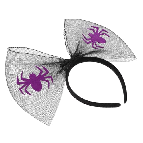 UKCOCO Halloween Haarschmuck mit Spinnenverzierung Stirnband für Erwachsene Haarband für Halloween Feiern und Kostümpartys Einzigartiges von UKCOCO