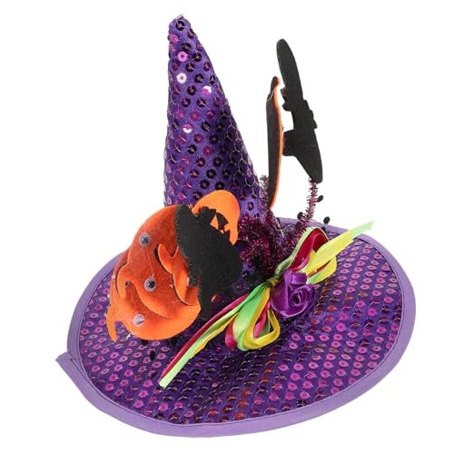 UKCOCO Halloween Haustierhut für Katzen und Verstellbares Cosplay Zubehör Dekorativer Hut mit Halloween Design für Partys Hautfreundlichem UKCOCO Halloween Haustierhut für Katzen und Verstellbares Cosplay Zubehör Dekorativer Hut mit Halloween Design für Partys Hautfreundlichem von UKCOCO